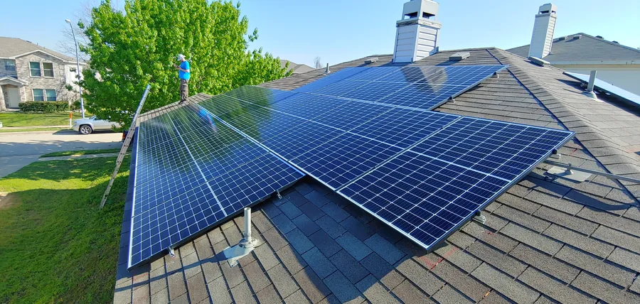 Rooftop solar in New Braunfels, Texas